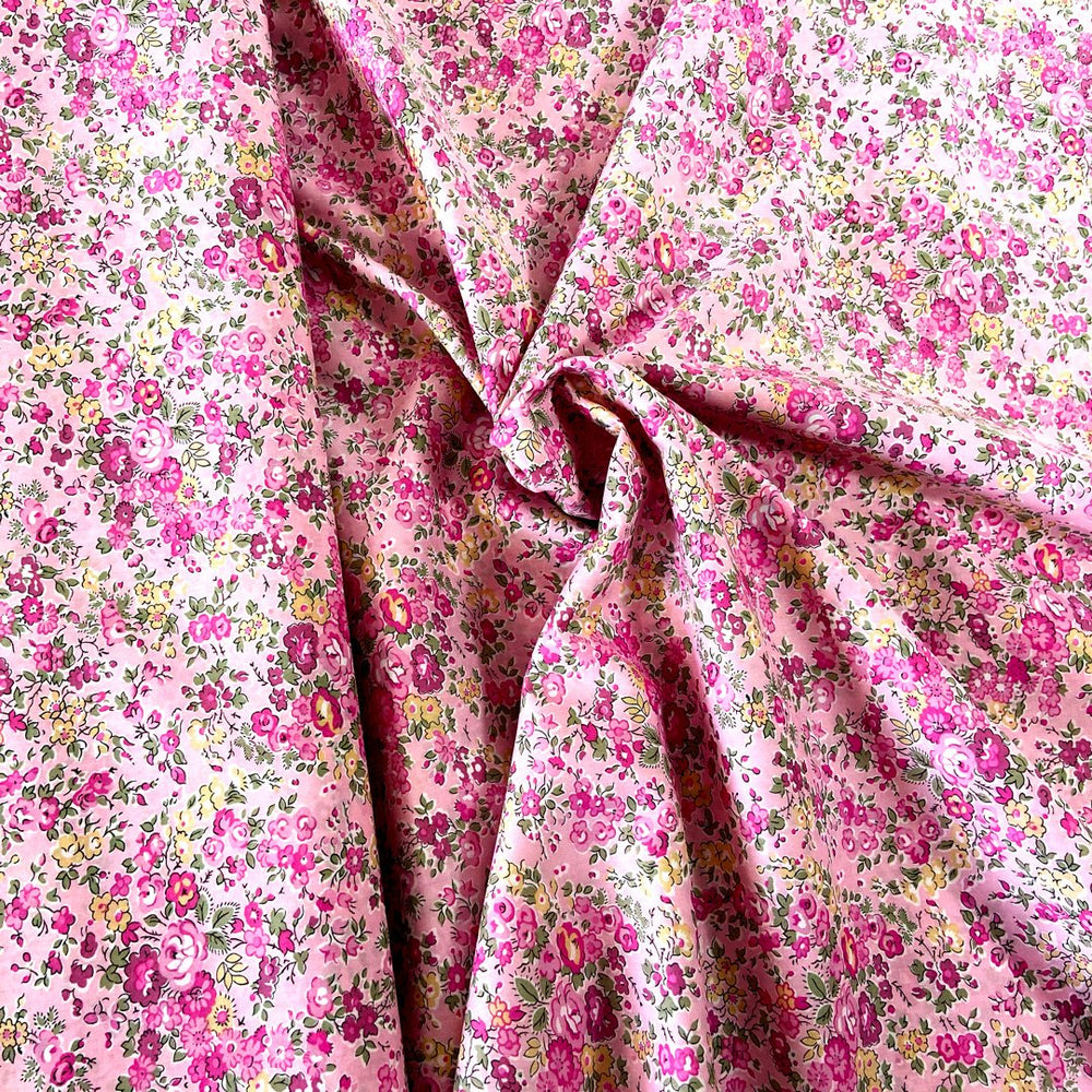 Tissu Liberty Tatum rose 10cm