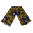 Tissu coton africain, Tissu wax Hollantexn col marron bleu