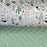 Tissu coton  matelassé pour turbulettes, motifs tipis, cactus - Fabrication française