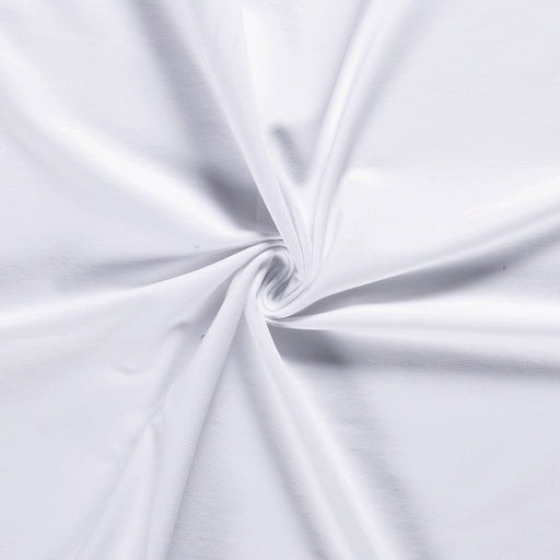 Tissu coton blanc optique