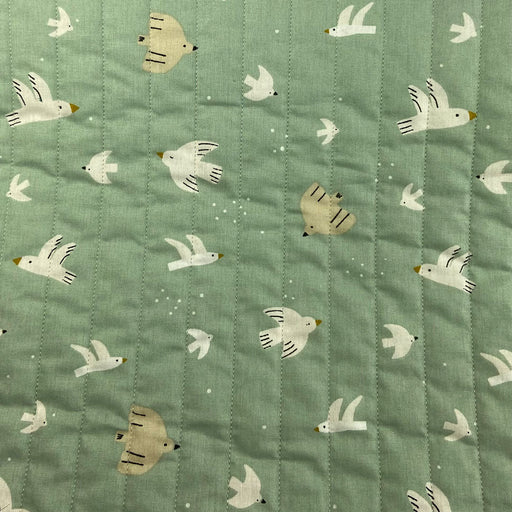 Tissu coton matelassé Wazou Noug