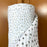Tissu coton matelassé gaufré réversible pour enfants, Hope/Janet blanc, 50cm