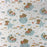 Tissu jersey Amiki, motifs étoiles, lunes, nuages, tissu Domotex, 50cm