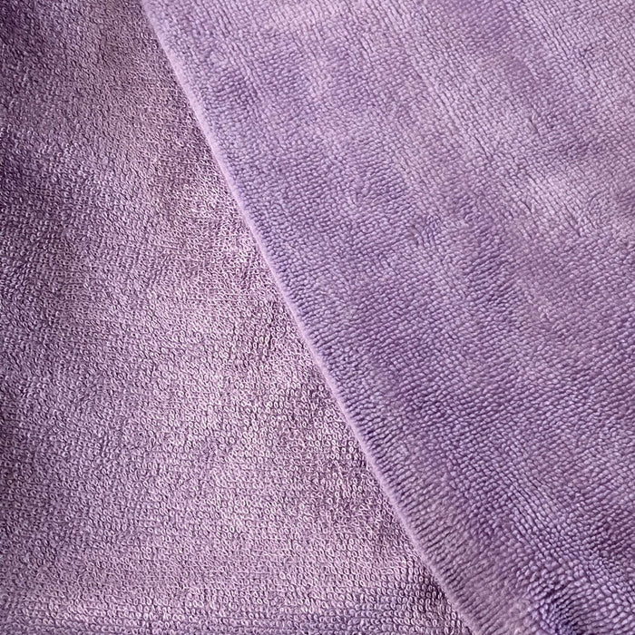 Tissu micro éponge de bambou, Lilas clair, 50cm, Tissu Domotex