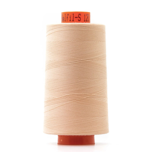 Bobine de fil polyester rose saumon, Cône surjeteuse 5000m Belfil Col. 1168