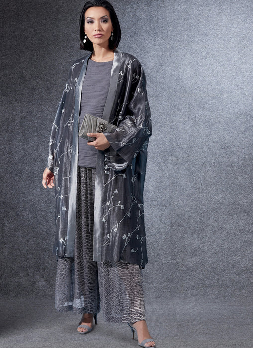 Patron Ensemble kimono, top et pantalon, Vogue 1746