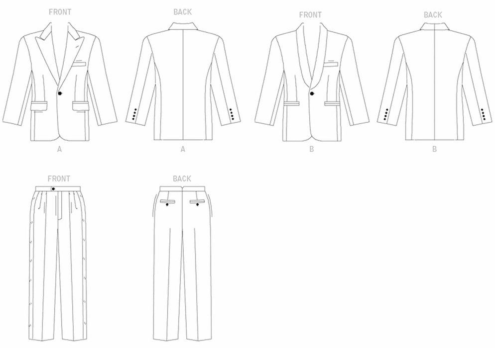 Catalogue de couture 2025 homme