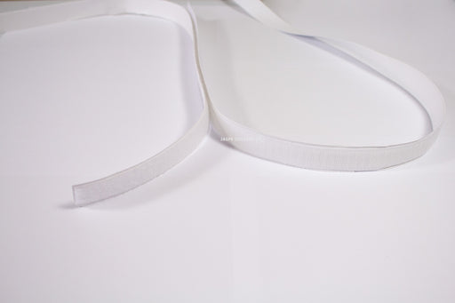 Velcro adhésif 25mm blanc, ruban auto agrippant sans couture