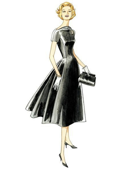 Patron couture femme, patron de robe vintage Vogue 1084