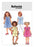 Patron de couture robes, tops et pantalons bébés et enfants Butterick 4176