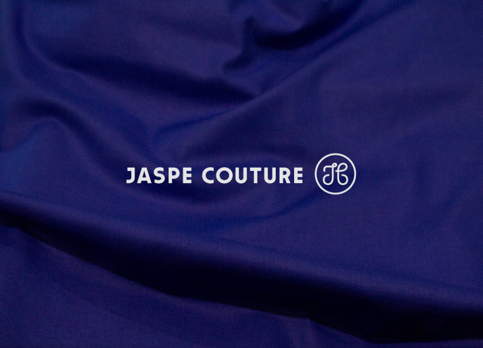 Tissu coton uni bleu royal, Free Spirit, Designer Essentials