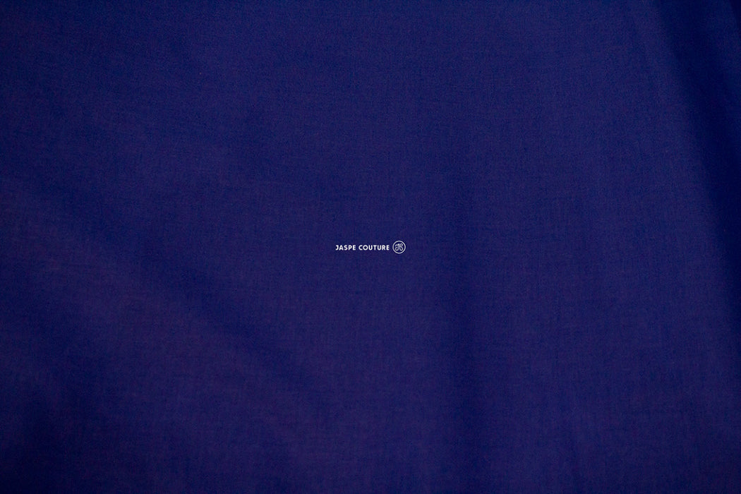 Tissu coton uni bleu royal, Free Spirit, Designer Essentials