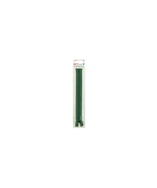 Fermeture éclair à dentelle vert emeraude, Prym 418407