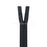 Fermeture eclair non separable gris anthracite