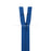 Fermeture eclair non separable bleu drapeau
