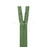 Fermeture eclair non separable vert olive