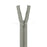 Fermeture eclair separable nylon gris clair