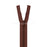 Fermeture eclair separable nylon marron moyen 5mm